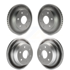 Genius KG-100696 Disc Brake Rotor for 1999-2007 Chevrolet Silverado 1500 Classic, GMC Sierra 1500 Classic and More - Front and Rear