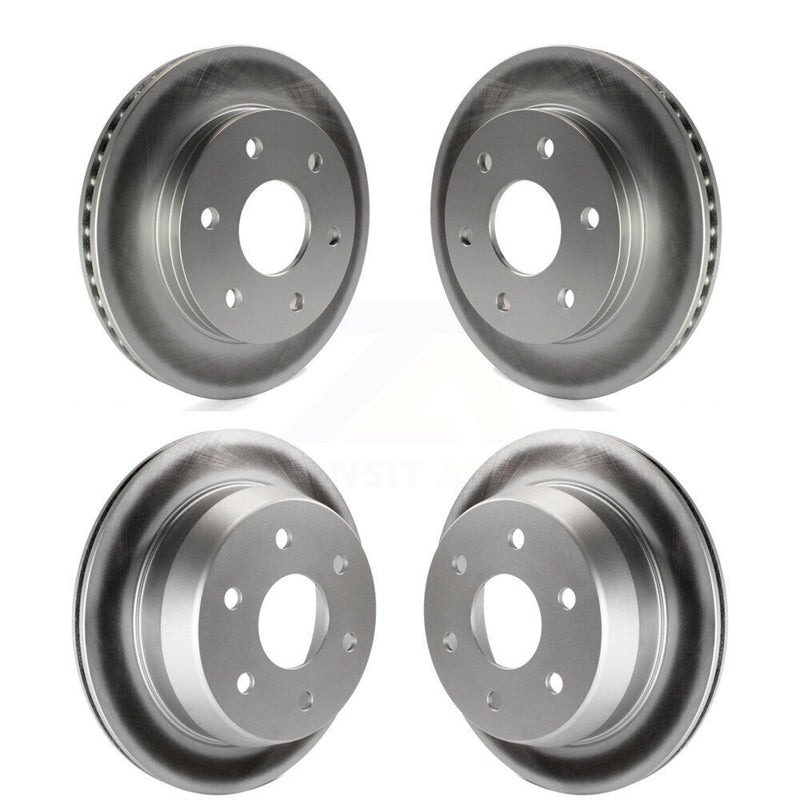 Genius KG-100696 Disc Brake Rotor for 1999-2007 Chevrolet Silverado 1500 Classic, GMC Sierra 1500 Classic and More - Front and Rear