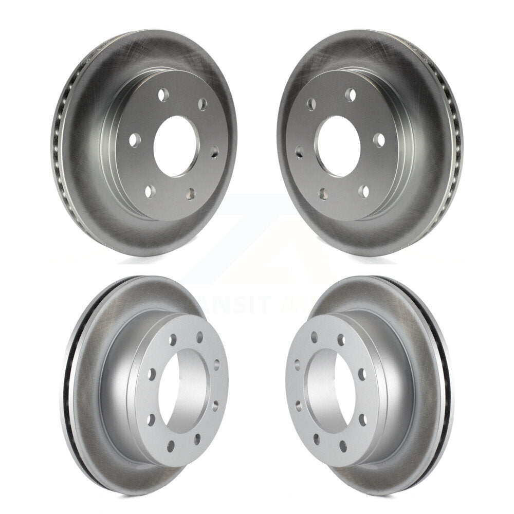 Genius KG-100697 Disc Brake Rotor for 2006 GMC Savana 2500 - Front and Rear