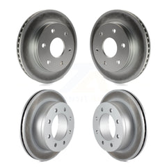 Genius KG-100697 Disc Brake Rotor for 2006 GMC Savana 2500 - Front and Rear