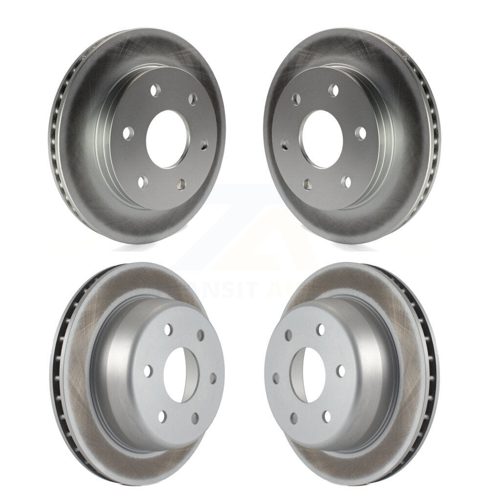 Genius KG-100699 Disc Brake Rotor for 2000-2008 Chevrolet Silverado 1500, GMC Sierra 1500 and More - Front and Rear