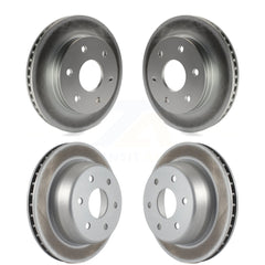 Genius KG-100699 Disc Brake Rotor for 2000-2008 Chevrolet Silverado 1500, GMC Sierra 1500 and More - Front and Rear