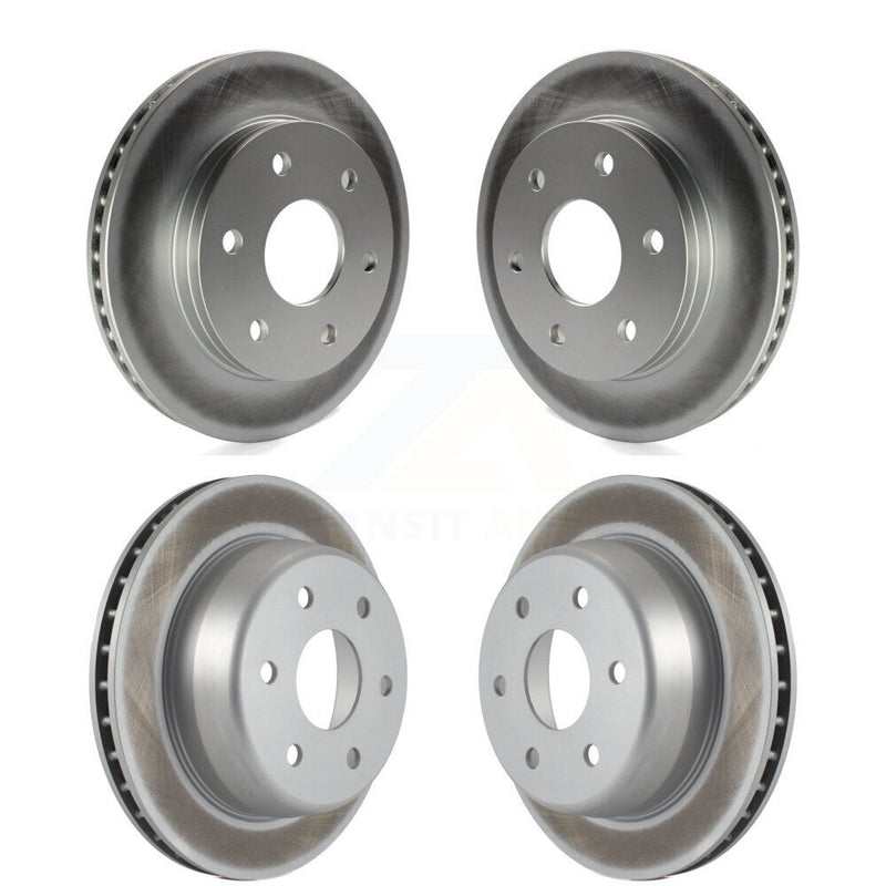 Genius KG-100699 Disc Brake Rotor for 2000-2008 Chevrolet Silverado 1500, GMC Sierra 1500 and More - Front and Rear