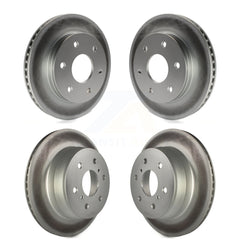 Genius KG-100700 Disc Brake Rotor for 2007 Chevrolet Silverado 1500, GMC Sierra 1500, GMC Sierra 1500 Classic - Front and Rear