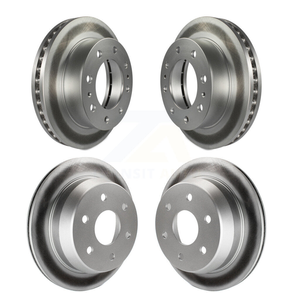 Genius KG-100701 Disc Brake Rotor for 2003 Chevrolet Silverado 2500, Chevrolet Silverado 2500 HD and More - Front and Rear