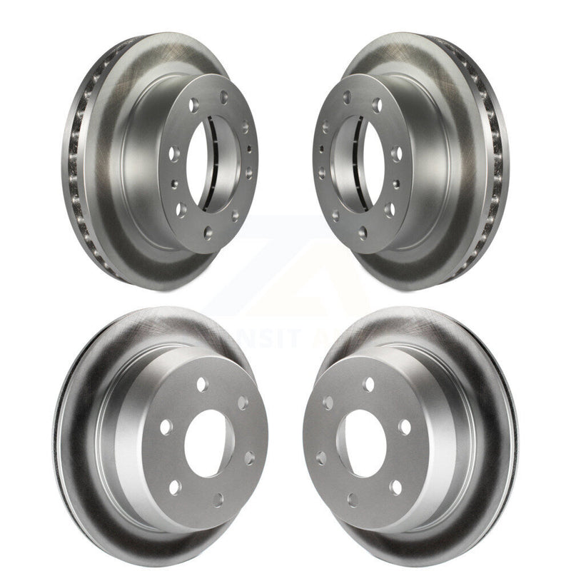 Genius KG-100701 Disc Brake Rotor for 2003 Chevrolet Silverado 2500, Chevrolet Silverado 2500 HD and More - Front and Rear