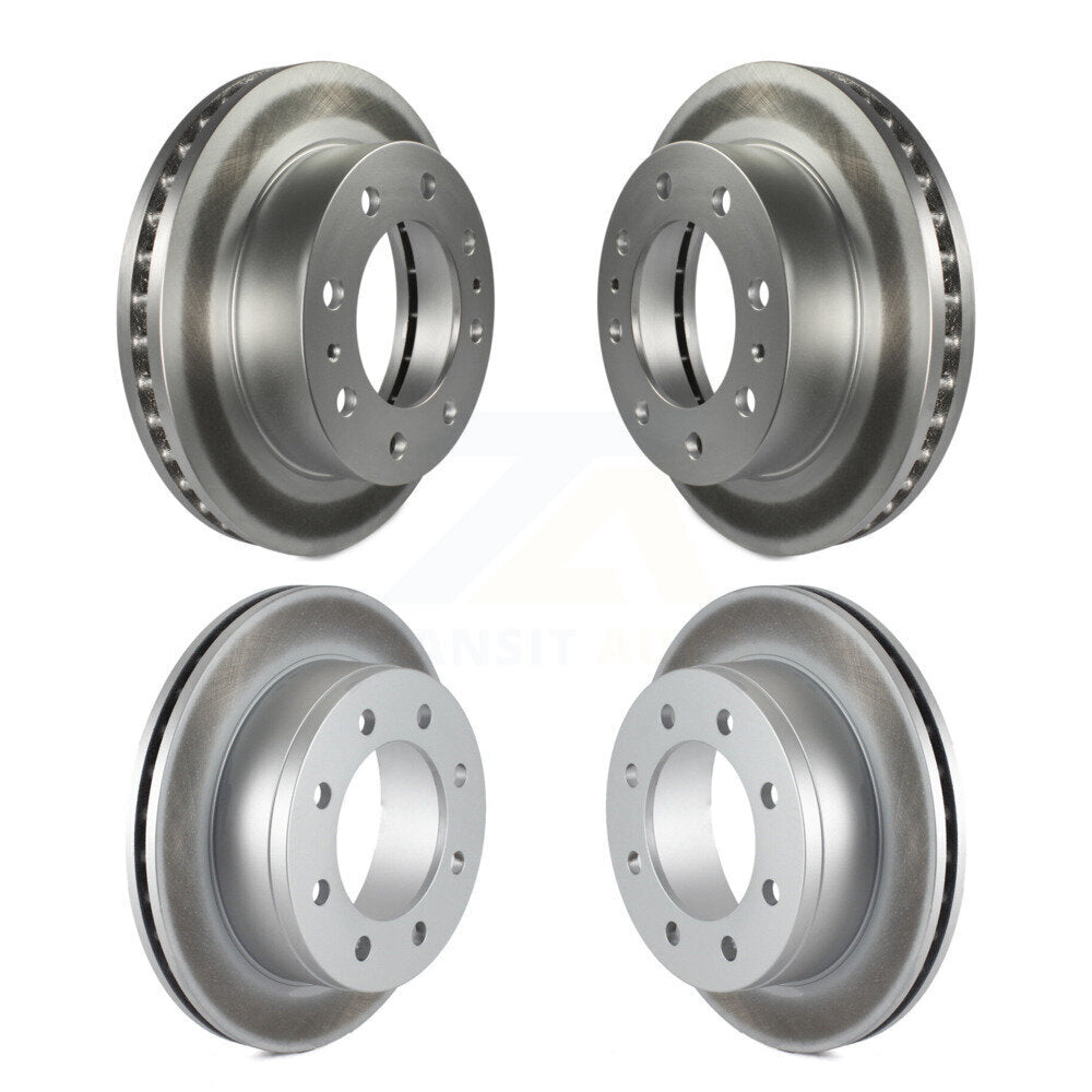 Genius KG-100702 Disc Brake Rotor for 1999-2018 Chevrolet Express 2500, GMC Savana 2500 and More - Front and Rear