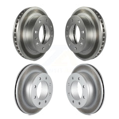 Genius KG-100702 Disc Brake Rotor for 1999-2018 Chevrolet Express 2500, GMC Savana 2500 and More - Front and Rear
