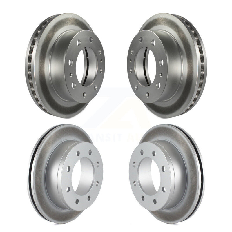 Genius KG-100702 Disc Brake Rotor for 1999-2018 Chevrolet Express 2500, GMC Savana 2500 and More - Front and Rear