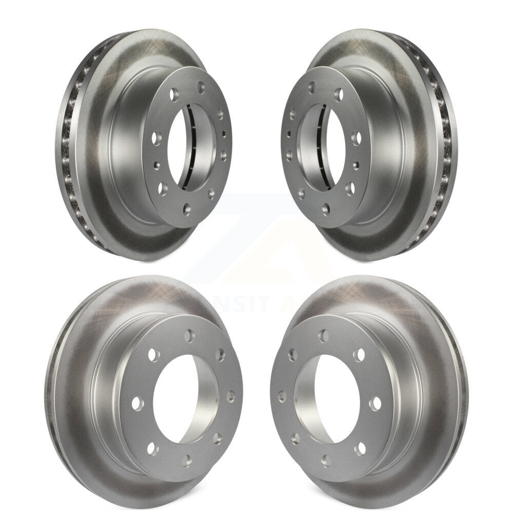 Genius KG-100704 Disc Brake Rotor for 2008-2024 GMC Savana 2500, Chevrolet Express 2500 - Front and Rear