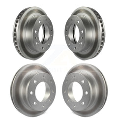 Genius KG-100704 Disc Brake Rotor for 2008-2024 GMC Savana 2500, Chevrolet Express 2500 - Front and Rear