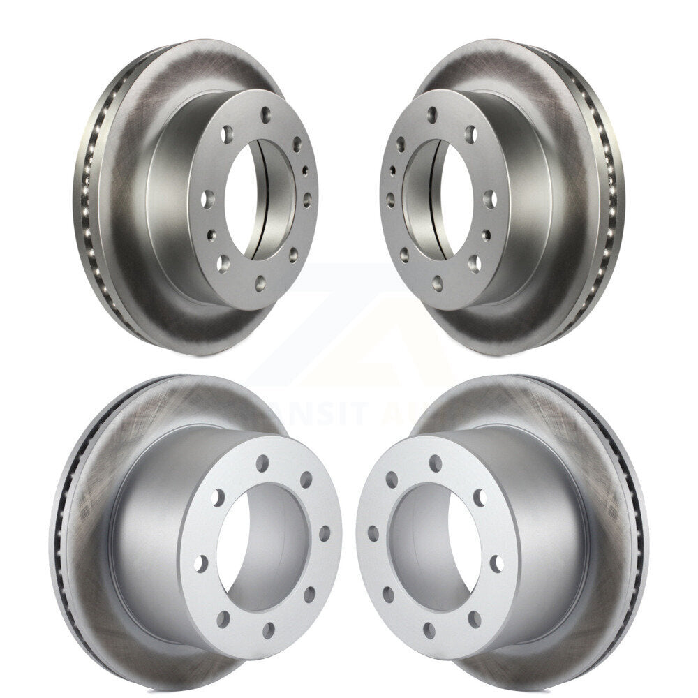 Genius KG-100706 Disc Brake Rotor for 2001-2010 Chevrolet Silverado 3500 Classic, Chevrolet Silverado 3500 HD and More - Front and Rear