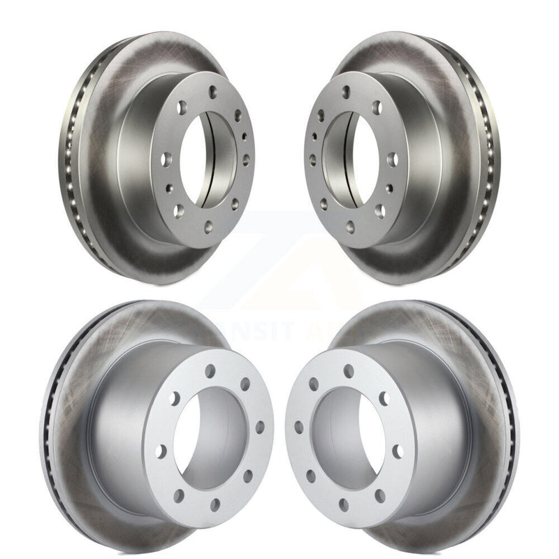 Genius KG-100706 Disc Brake Rotor for 2001-2010 Chevrolet Silverado 3500 Classic, Chevrolet Silverado 3500 HD and More - Front and Rear