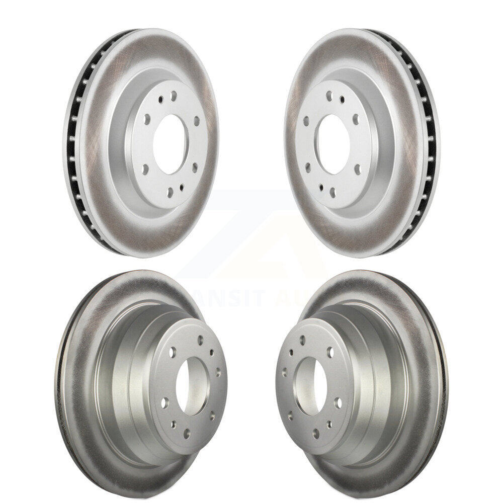 Genius KG-100707 Disc Brake Rotor for 2002-2005 Chevrolet Trailblazer, GMC Envoy and More - Front and Rear