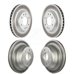 Genius KG-100707 Disc Brake Rotor for 2002-2005 Chevrolet Trailblazer, GMC Envoy and More - Front and Rear