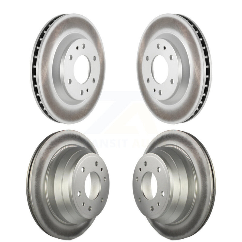 Genius KG-100707 Disc Brake Rotor for 2002-2005 Chevrolet Trailblazer, GMC Envoy and More - Front and Rear