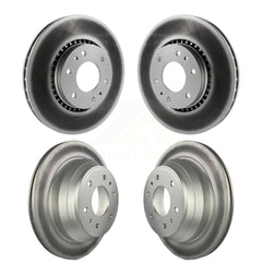 Genius KG-100708 Disc Brake Rotor for 2002-2009 GMC Envoy, Saab 9-7x and More - Front and Rear