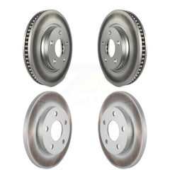 Genius KG-100713 Disc Brake Rotor for 2004-2009 Buick Allure, Buick LaCrosse, Pontiac Grand Prix - Front and Rear
