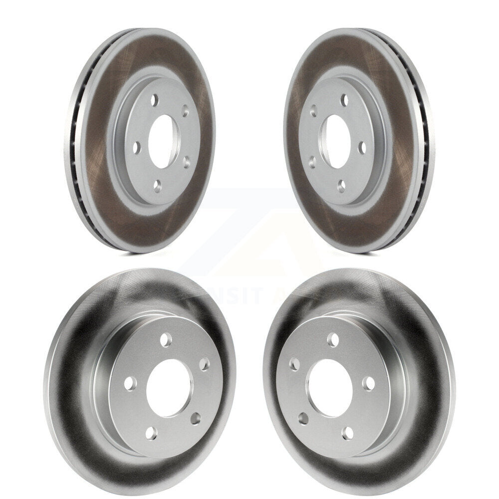 Genius KG-100714 Disc Brake Rotor for 2004-2008 Chevrolet Malibu, Pontiac G6 - Front and Rear