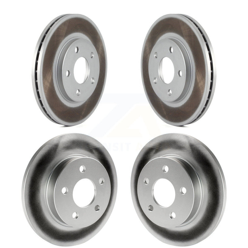 Genius KG-100714 Disc Brake Rotor for 2004-2008 Chevrolet Malibu, Pontiac G6 - Front and Rear