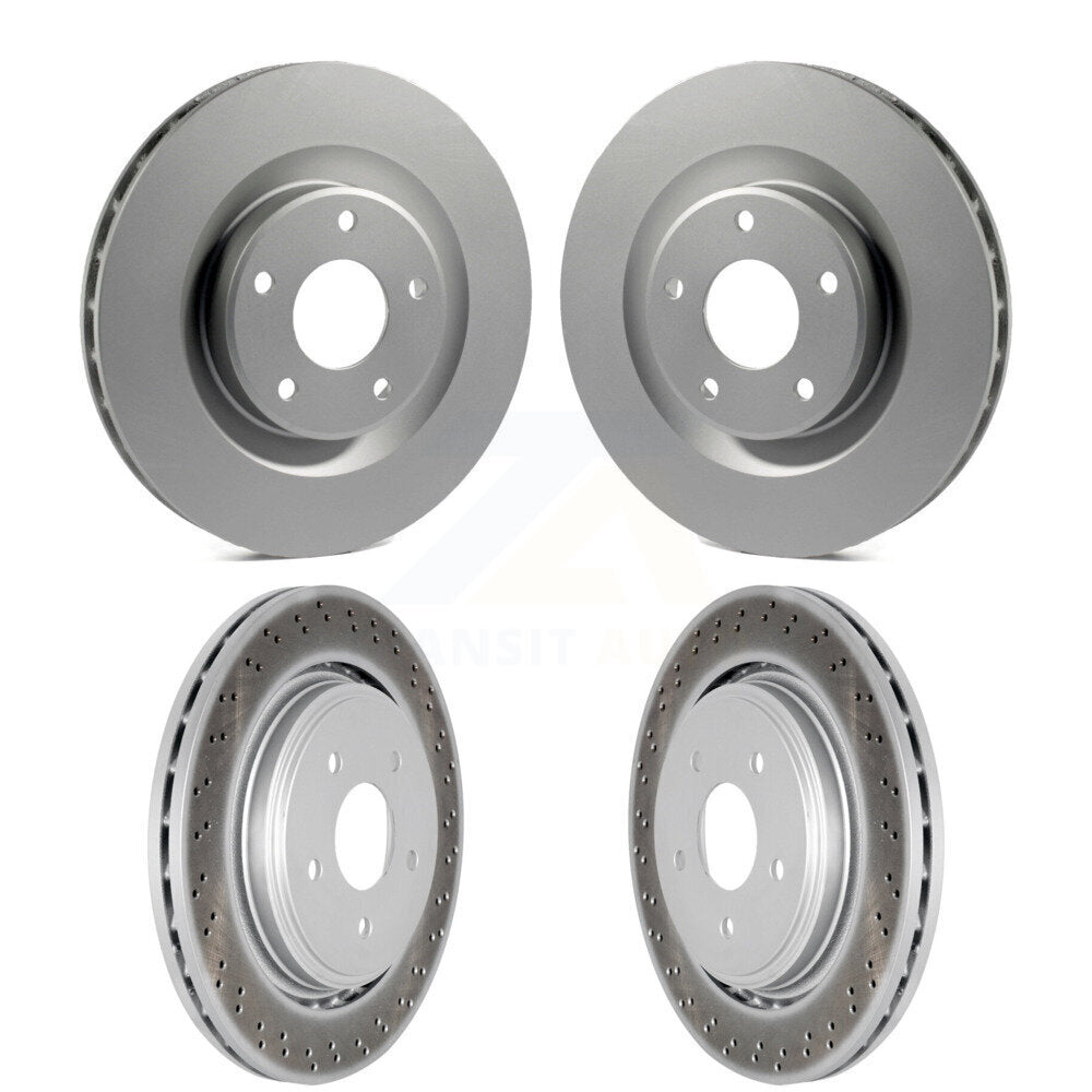 Genius KG-100716 Disc Brake Rotor for 2006-2009 Cadillac XLR - Front and Rear