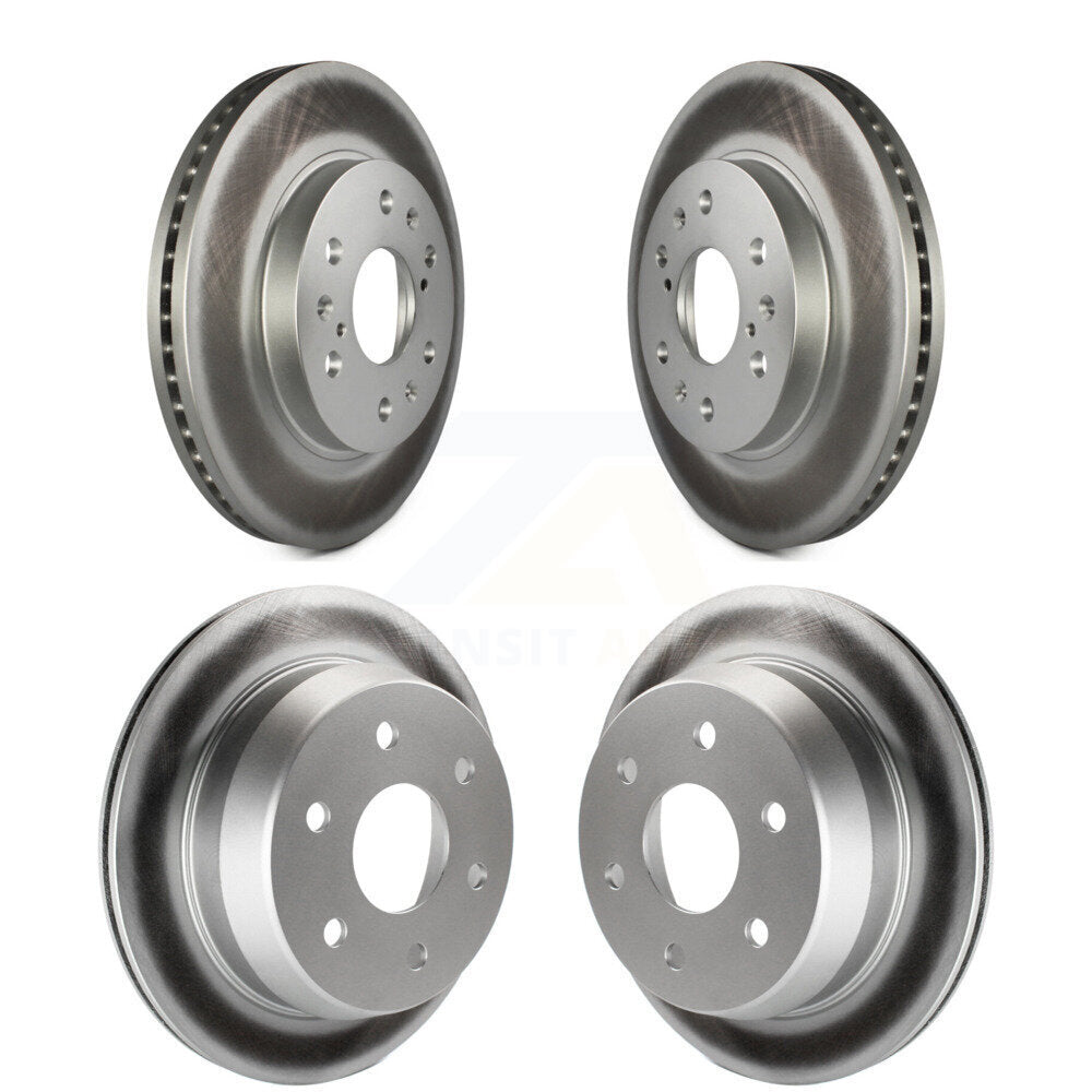Genius KG-100718 Disc Brake Rotor for 2005-2007 Chevrolet Silverado 1500 Classic, Chevrolet Silverado 1500, GMC Sierra 1500 - Front and Rear