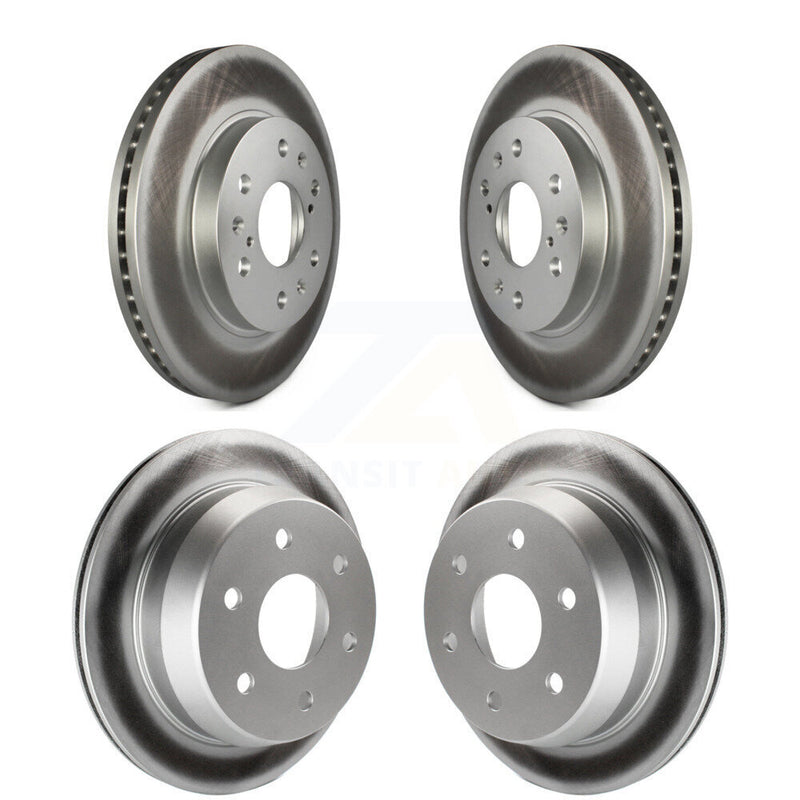 Genius KG-100718 Disc Brake Rotor for 2005-2007 Chevrolet Silverado 1500 Classic, Chevrolet Silverado 1500, GMC Sierra 1500 - Front and Rear