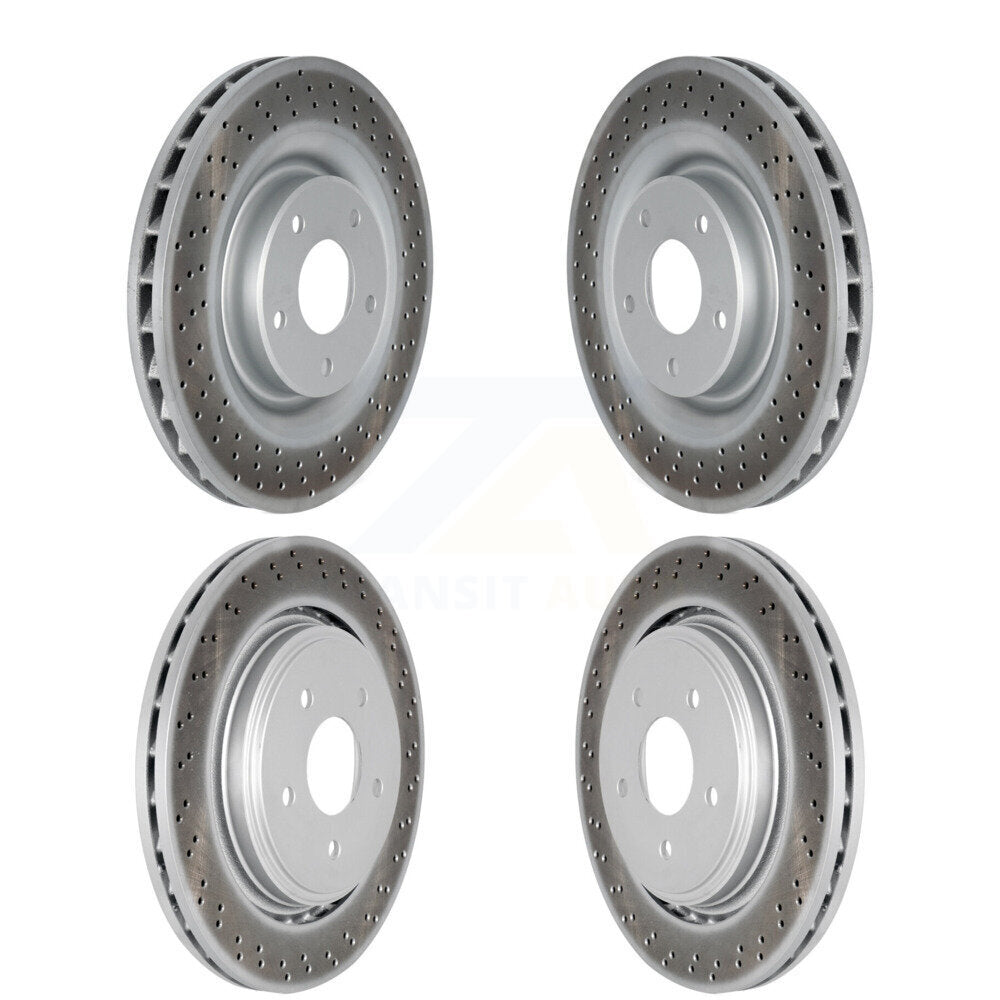 Genius KG-100722 Disc Brake Rotor for 2005-2013 Cadillac XLR, Chevrolet Corvette - Front and Rear