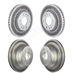 Genius KG-100724 Disc Brake Rotor for 2006-2009 GMC Envoy, Isuzu Ascender and More - Front and Rear