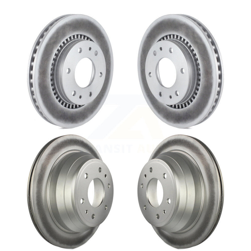 Genius KG-100724 Disc Brake Rotor for 2006-2009 GMC Envoy, Isuzu Ascender and More - Front and Rear