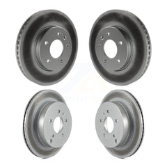 Genius KG-100734 Disc Brake Rotor for 2007-2015 Chevrolet Captiva Sport, Saturn Vue and More - Front and Rear