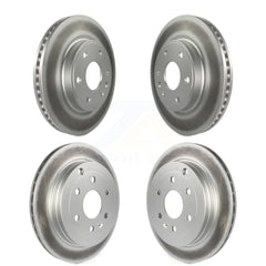 Genius KG-100735 Disc Brake Rotor for 2007-2017 GMC Acadia Limited, Chevrolet Traverse and More - Front and Rear