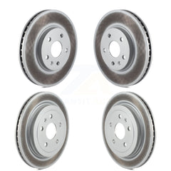 Genius KG-100737 Disc Brake Rotor for 2008-2014 Cadillac CTS - Front and Rear