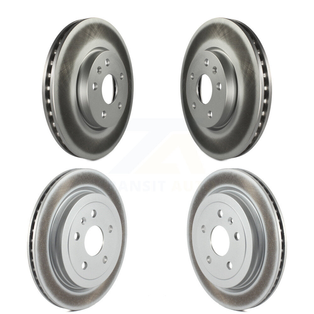 Genius KG-100739 Disc Brake Rotor for 2010-2015 Chevrolet Camaro - Front and Rear