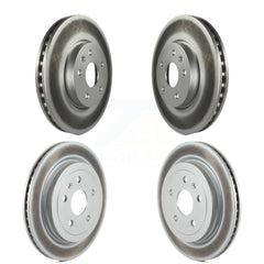 Genius KG-100739 Disc Brake Rotor for 2010-2015 Chevrolet Camaro - Front and Rear