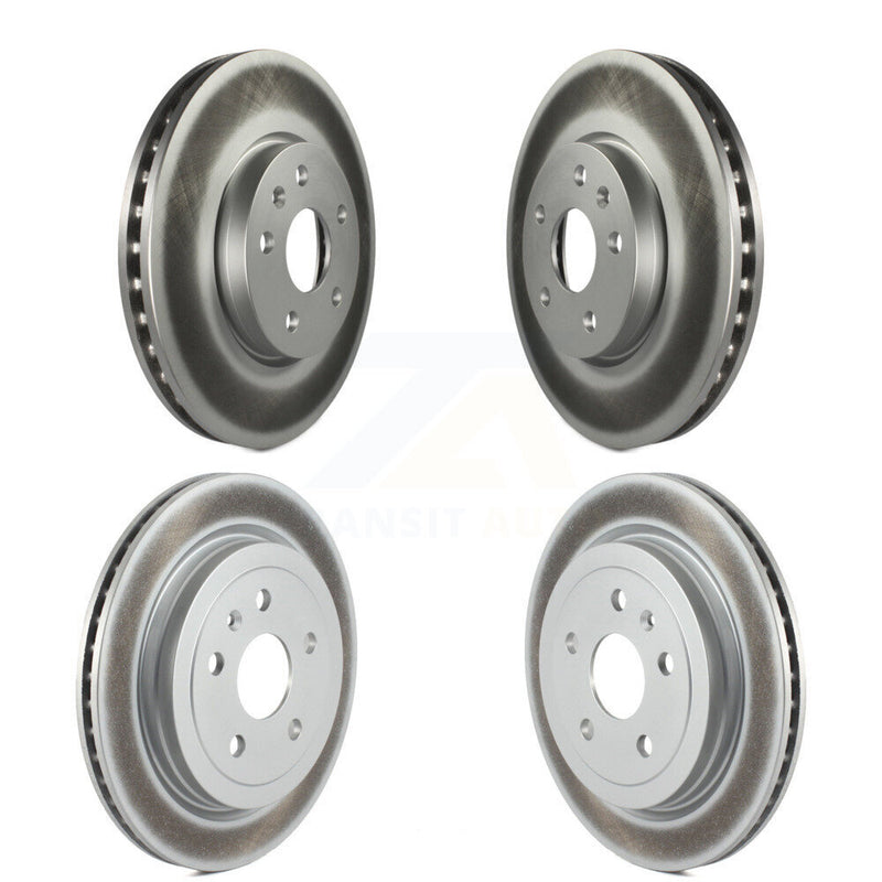 Genius KG-100739 Disc Brake Rotor for 2010-2015 Chevrolet Camaro - Front and Rear