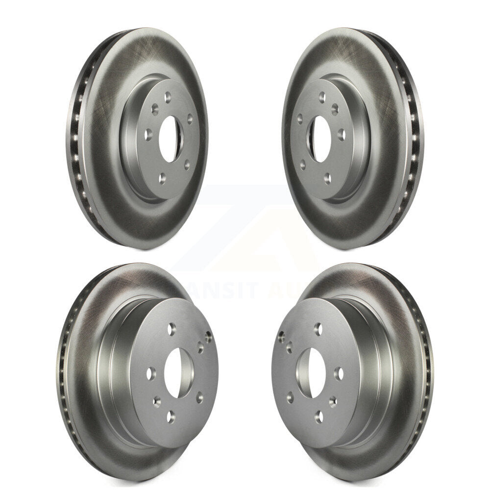 Genius KG-100740 Disc Brake Rotor for 2010-2017 Chevrolet Equinox, GMC Terrain - Front and Rear
