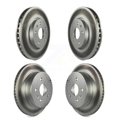 Genius KG-100740 Disc Brake Rotor for 2010-2017 Chevrolet Equinox, GMC Terrain - Front and Rear