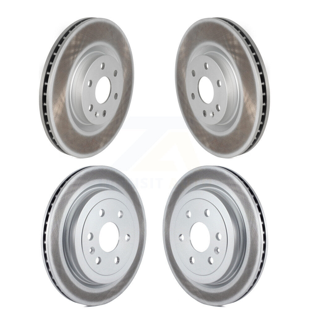 Genius KG-100742 Disc Brake Rotor for 2010-2016 Saab 9-4X, Cadillac SRX - Front and Rear