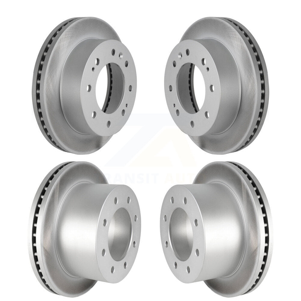 Genius KG-100749 Disc Brake Rotor for 2011-2019 Chevrolet Silverado 3500 HD, GMC Sierra 3500 HD - Front and Rear
