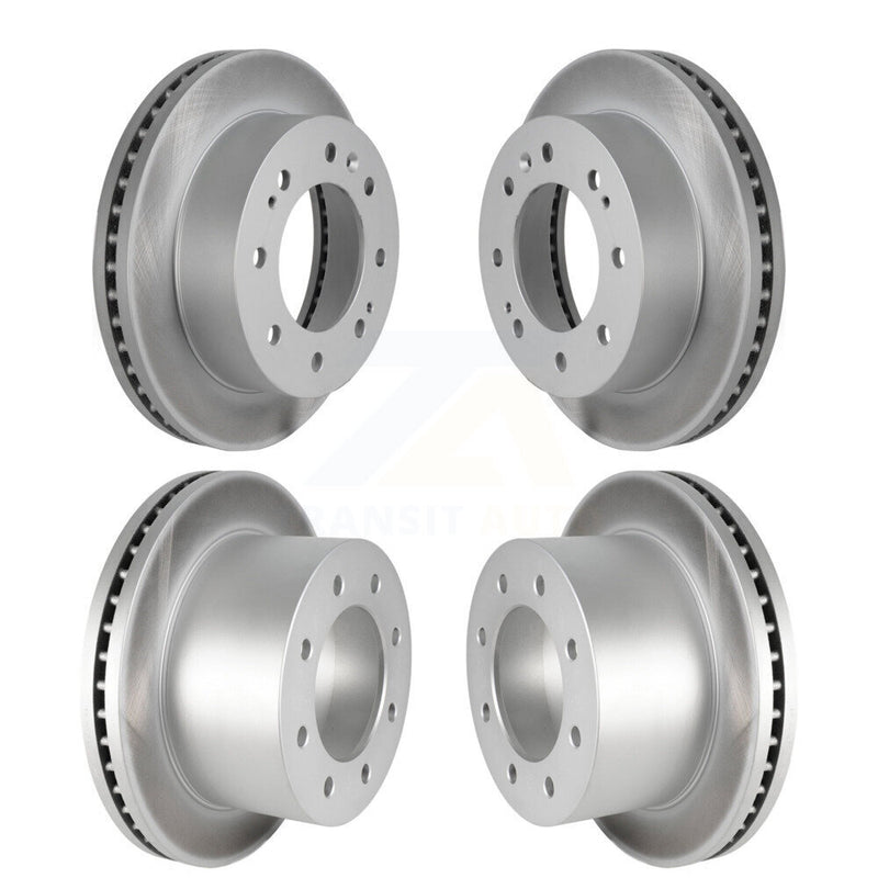 Genius KG-100749 Disc Brake Rotor for 2011-2019 Chevrolet Silverado 3500 HD, GMC Sierra 3500 HD - Front and Rear