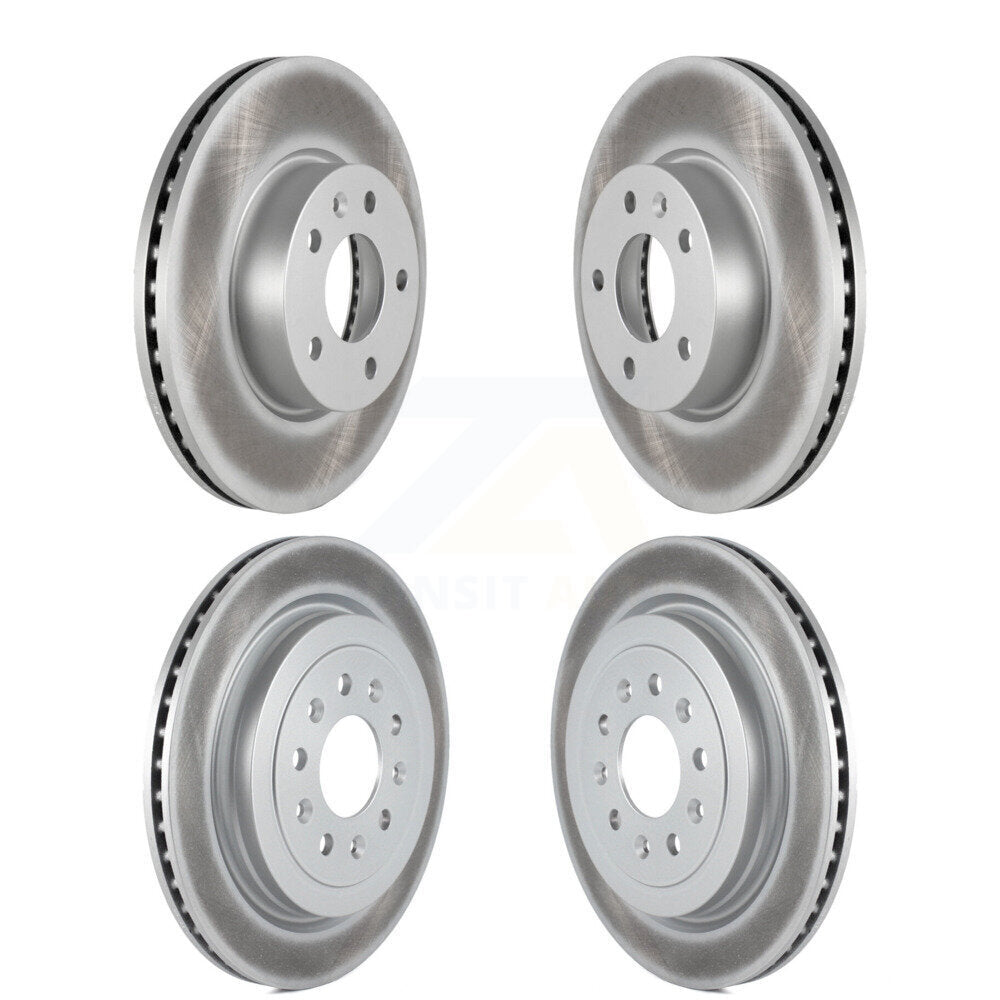 Genius KG-100753 Disc Brake Rotor for 2013-2019 Cadillac ATS - Front and Rear