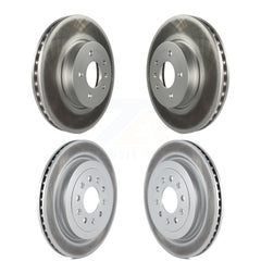 Genius KG-100754 Disc Brake Rotor for 2013-2019 Cadillac ATS - Front and Rear