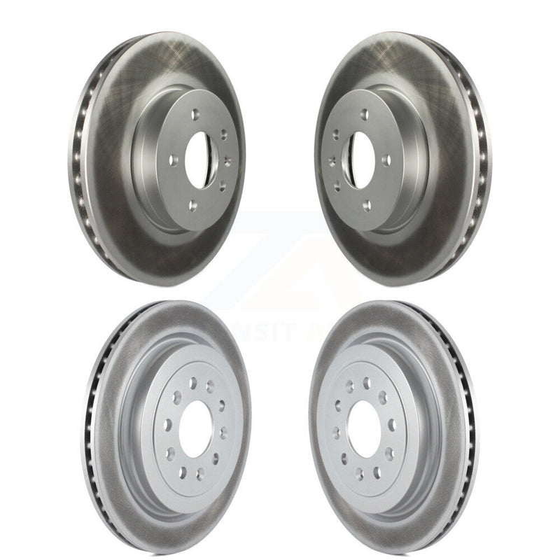 Genius KG-100754 Disc Brake Rotor for 2013-2019 Cadillac ATS - Front and Rear