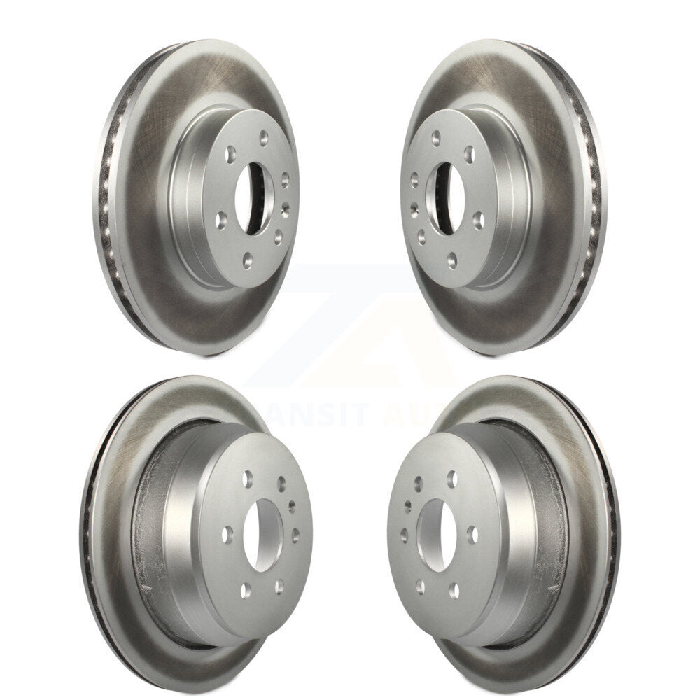 Genius KG-100755 Disc Brake Rotor for 2015-2020 Chevrolet Colorado, GMC Canyon - Front and Rear