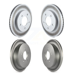 Genius KG-100759 Disc Brake Rotor for 1999-2004 Ford F-150, Ford F-150 Heritage - Front and Rear