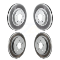 Genius KG-100764 Disc Brake Rotor for 2005-2007 Mercury Mariner, Ford Escape, Mazda Tribute - Front and Rear