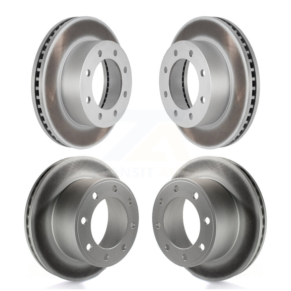 Genius KG-100776 Disc Brake Rotor for 2005-2012 Ford F-250 Super Duty, Ford F-350 Super Duty - Front and Rear