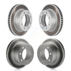 Genius KG-100776 Disc Brake Rotor for 2005-2012 Ford F-250 Super Duty, Ford F-350 Super Duty - Front and Rear