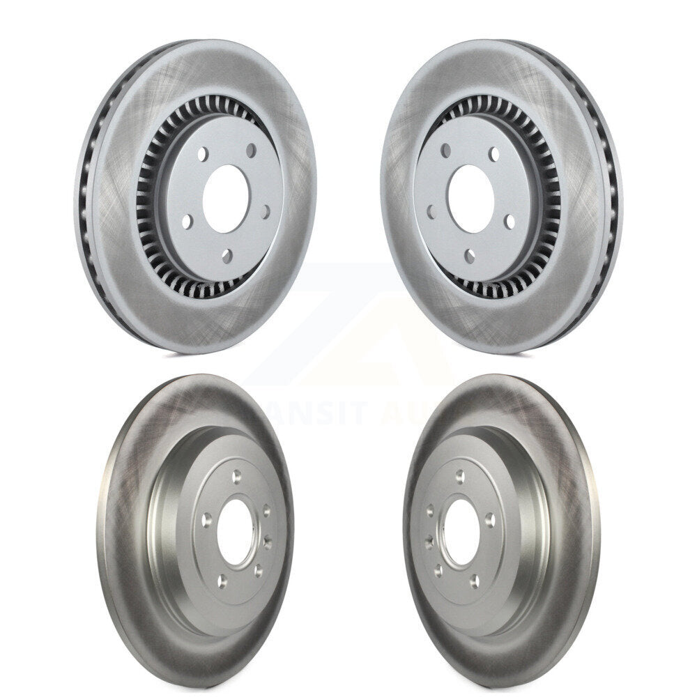 Genius KG-100777 Disc Brake Rotor for 2005-2009 Ford Taurus, Ford Taurus X and More - Front and Rear